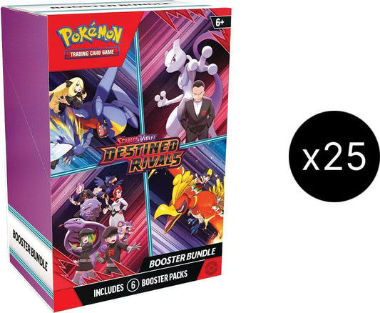 Sealed Case Destined Rivals Booster Bundle Case - SV10: Destined Rivals (DRI)