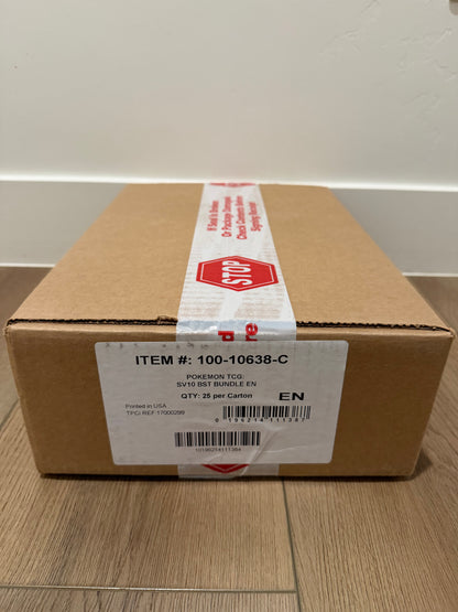 Sealed Case Destined Rivals Booster Bundle Case - SV10: Destined Rivals (DRI)