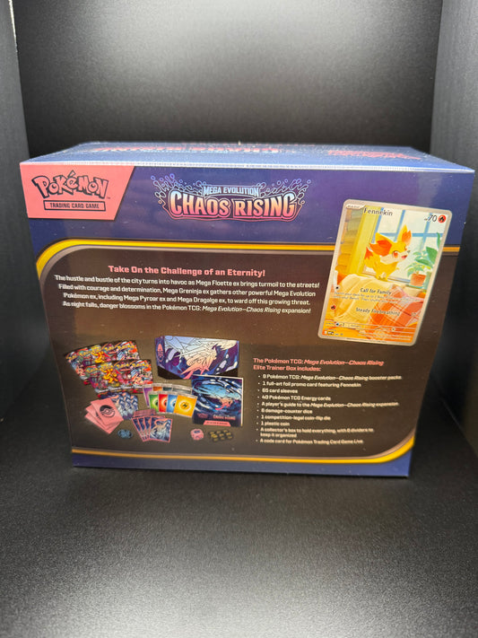 Pokemon Chaos Rising ETB Elite Trainer Box